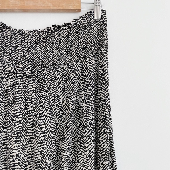 Three Dots Boho Printed Pull-On Wide Leg Pants Size Small - Picture 10 of 14